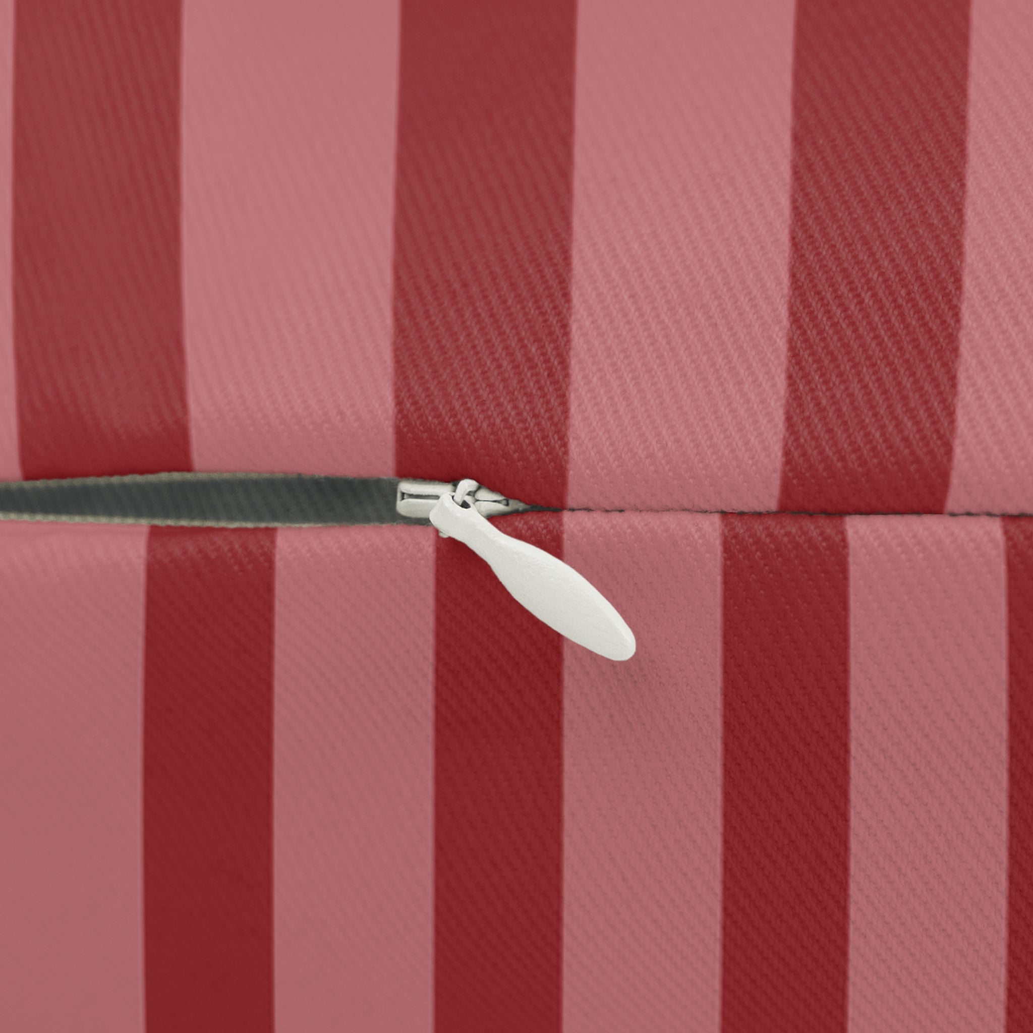 Le sigh striped lumbar pillow | red pink stripe decorative pillow