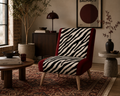 Upholstered Occasional Chair | Custom Printed Accent Chair