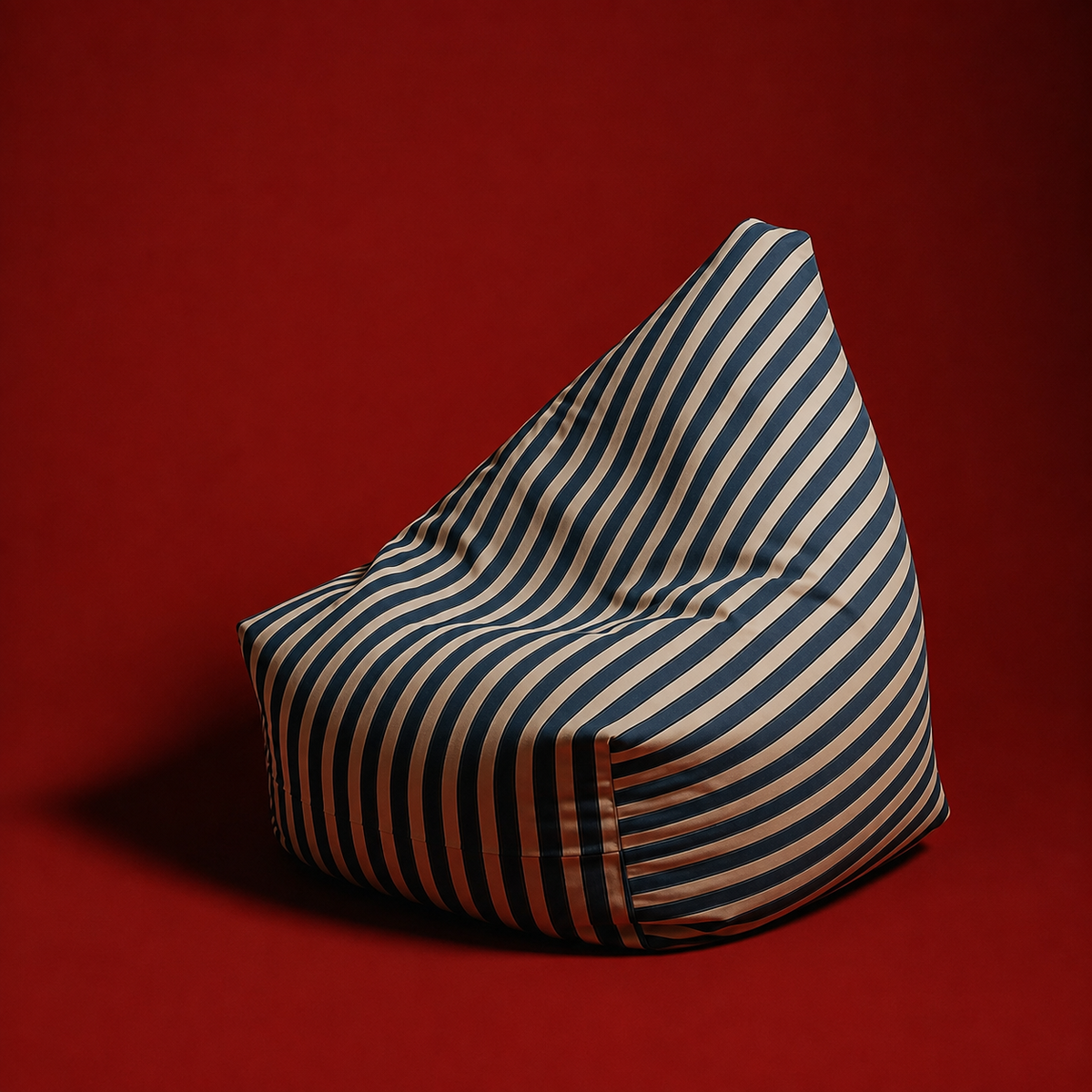 The Navy Bean Bag Cover